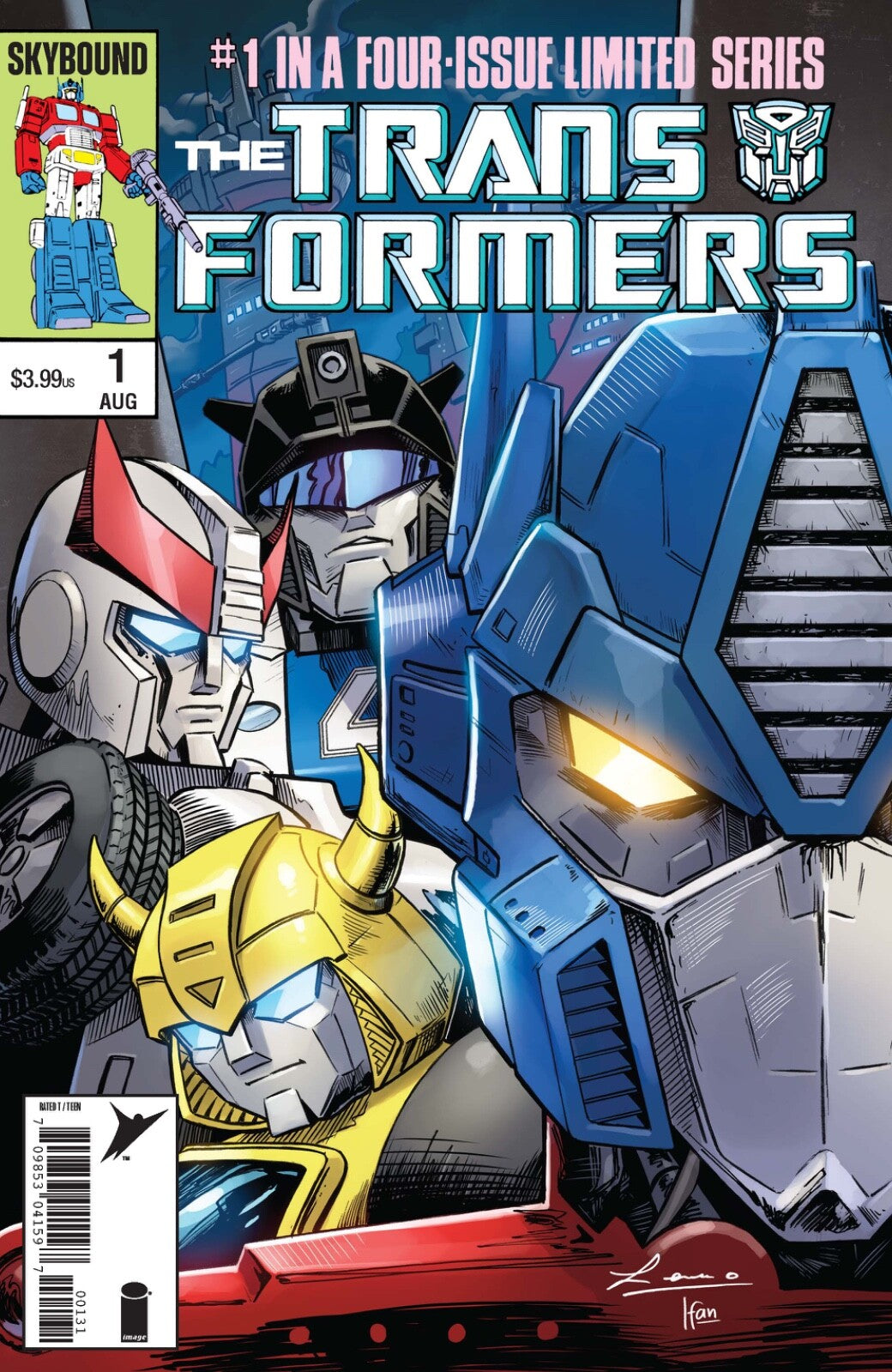 TRANSFORMERS #1 40TH ANNIVERSARY EXCLUSIVE - HERNANDEZ - ENERGON