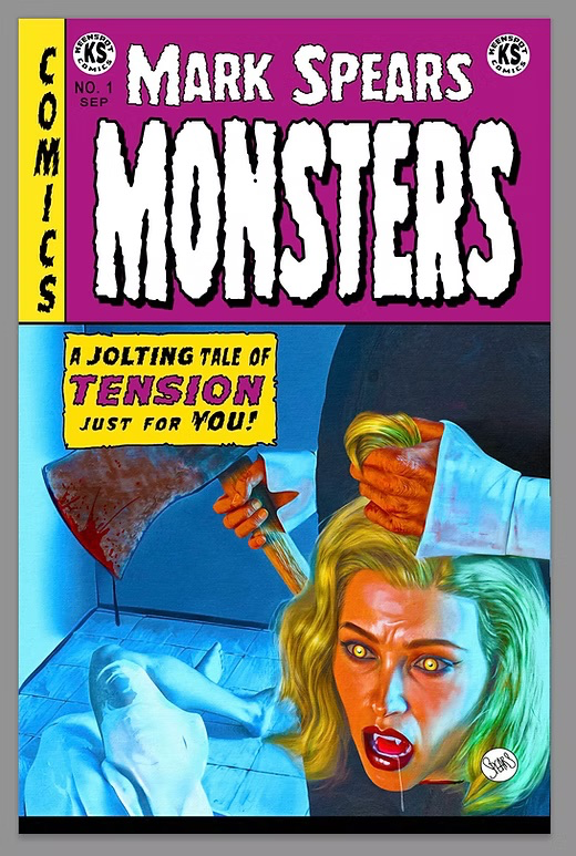 MARK SPEARS MONSTERS FCBD EXCLUISVE #0 EC HOMAGE LTD 1K