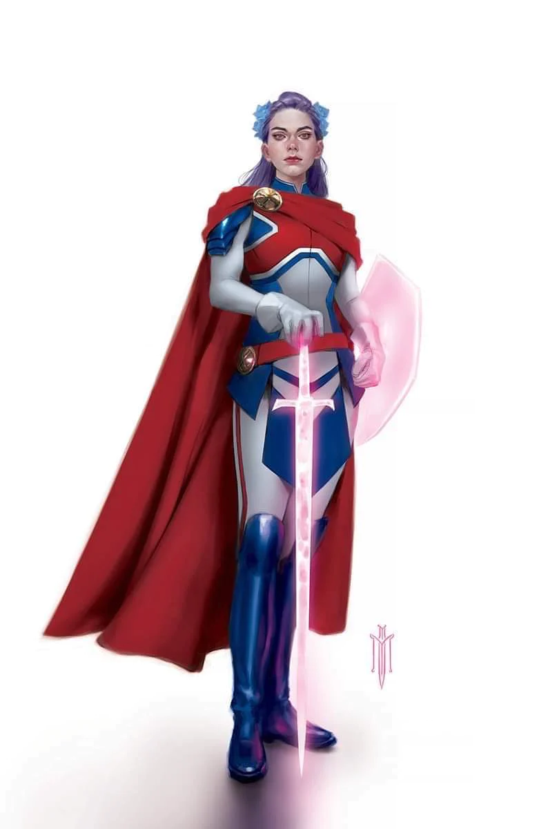 BETSY BRADDOCK CAPTAIN BRITAIN #1 EXCLUSIVE VIRGIN/TRADE - MERCADO - PSYLOCKE