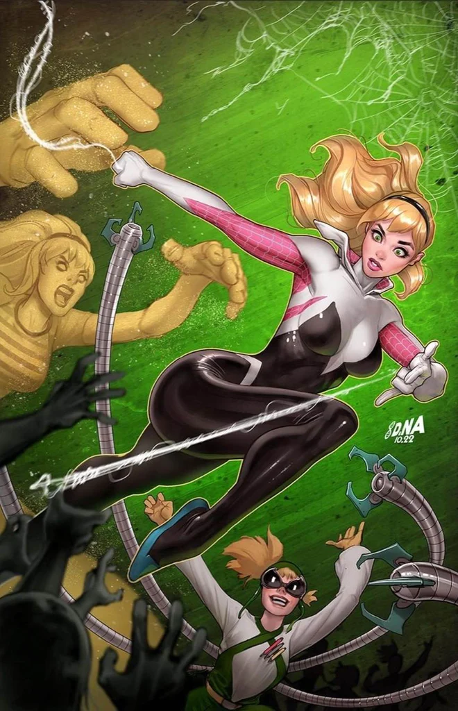 SPIDER-GWEN SMASH #1 & SHADOW CLONE #1 VIRGIN EXCLUSIVES - NAKAYAMA