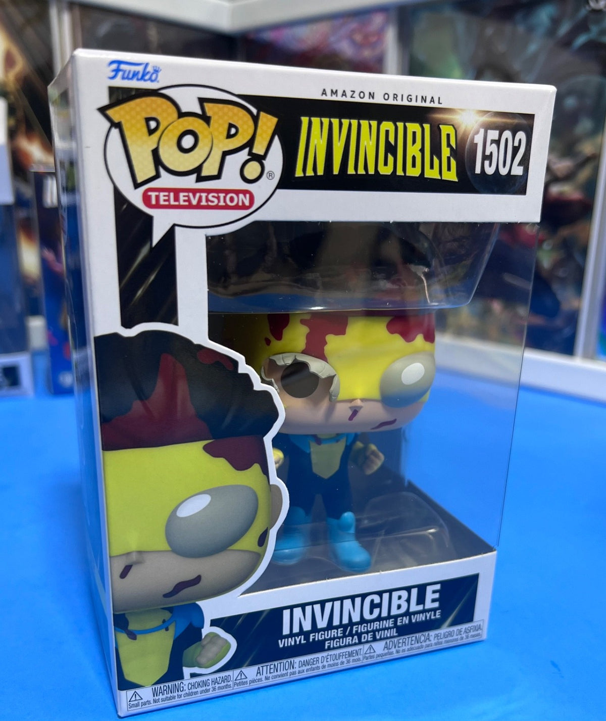 INVINCIBLE BATTLE DAMAGE  FUNKO POP! VINYL #1502 EXCLUSIVE - NEW IN BOX