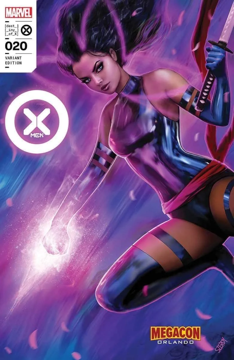 X-MEN #20 EXCLUSIVE MEGACON TRADE/VIRGIN - SZERDY - PSYLOCKE