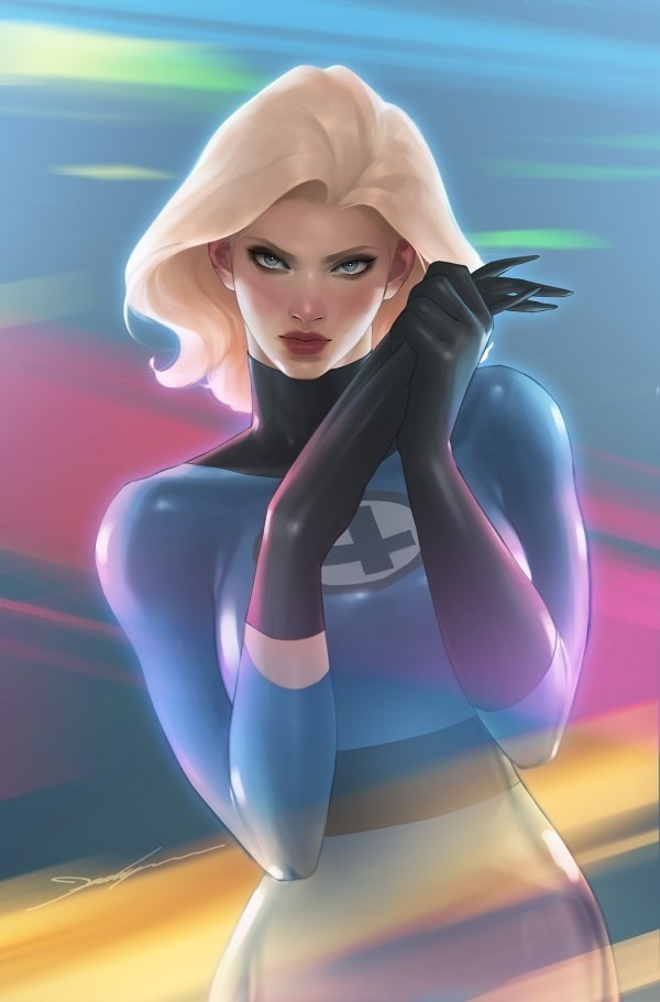 1:200 FANTASTIC FOUR #1 VIRGIN INCENTIVE - INVISIBLE WOMAN - JeeHyung Lee