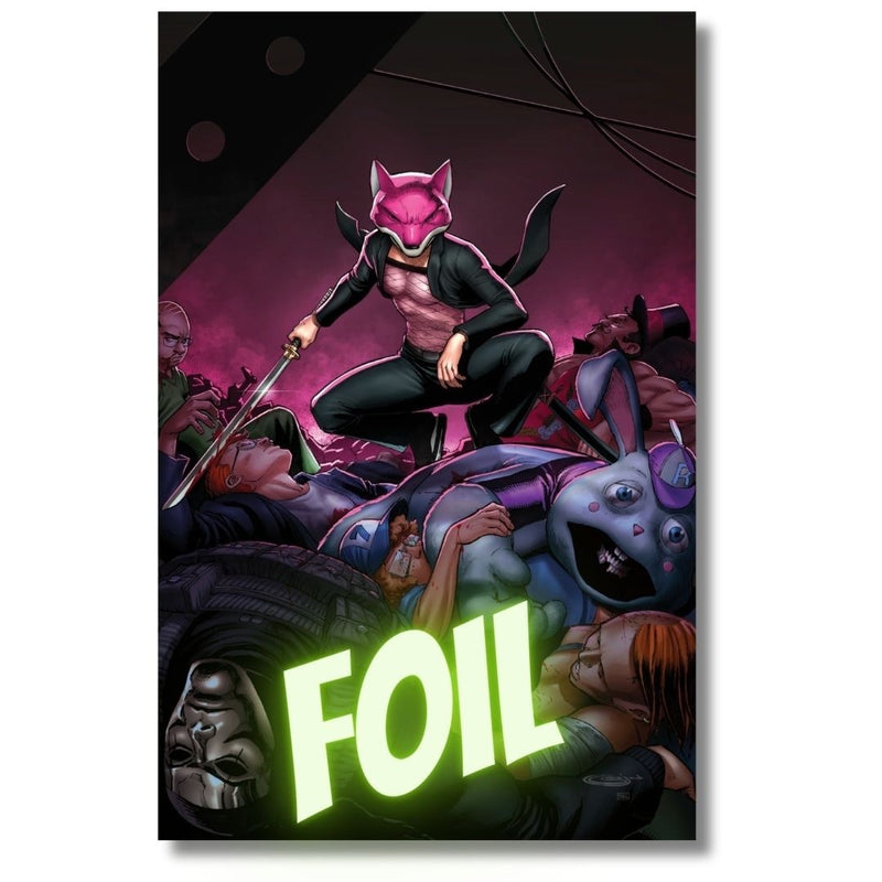 EXQUISITE CORPSES #6 FOIL VIRGIN & TRADE EXCLUSIVE - SHAH LTD 500 - MOVIE COMING