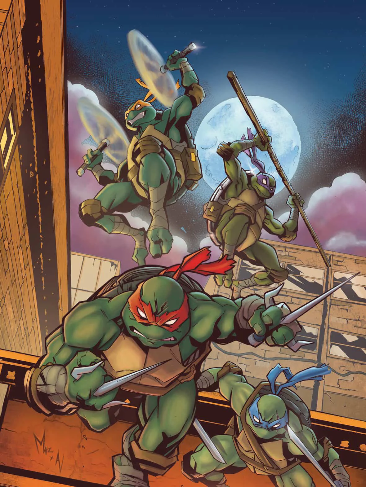 TEENAGE MUTANT NINJA TURTLES #13 (2025) EXCLUSIVE VIRGIN - 1ST APP