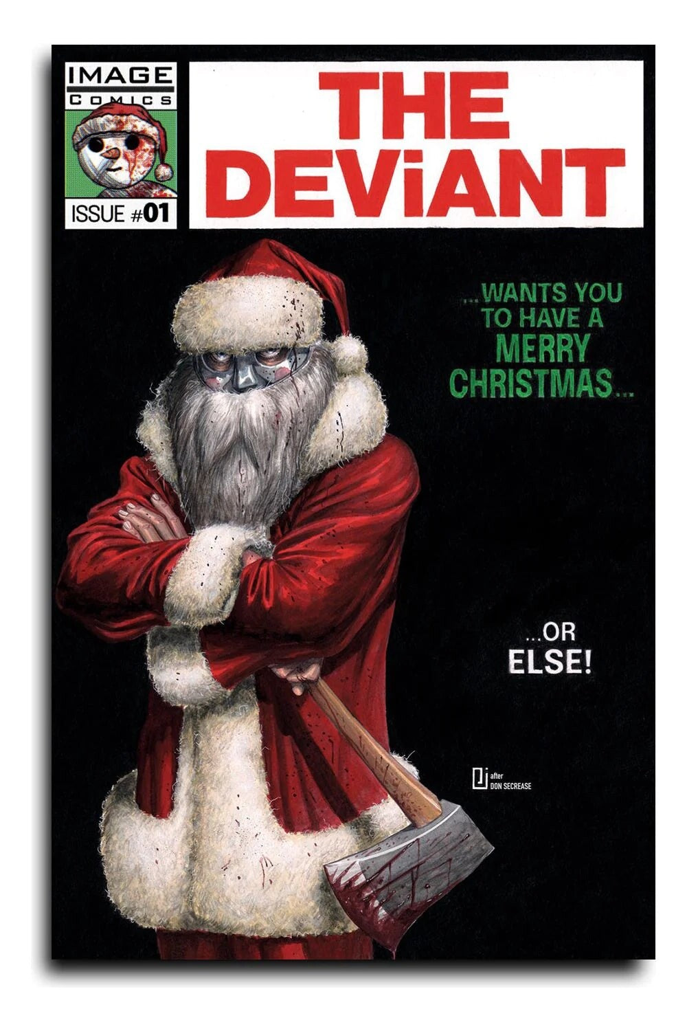 THE DEVIANT #1 EXCLUSIVE SAMURAI SANTA HOMAGE - CANTACUTAN - TYNION IV - HORROR