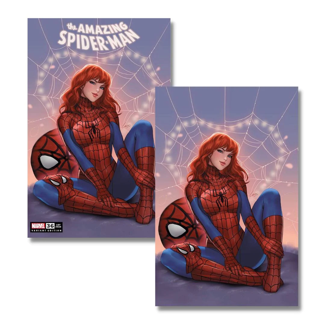 AMAZING SPIDER-MAN #36 EXCLUSIVE VIRGIN/TRADE SET LEIRIX - MARY JANE VALENTINE