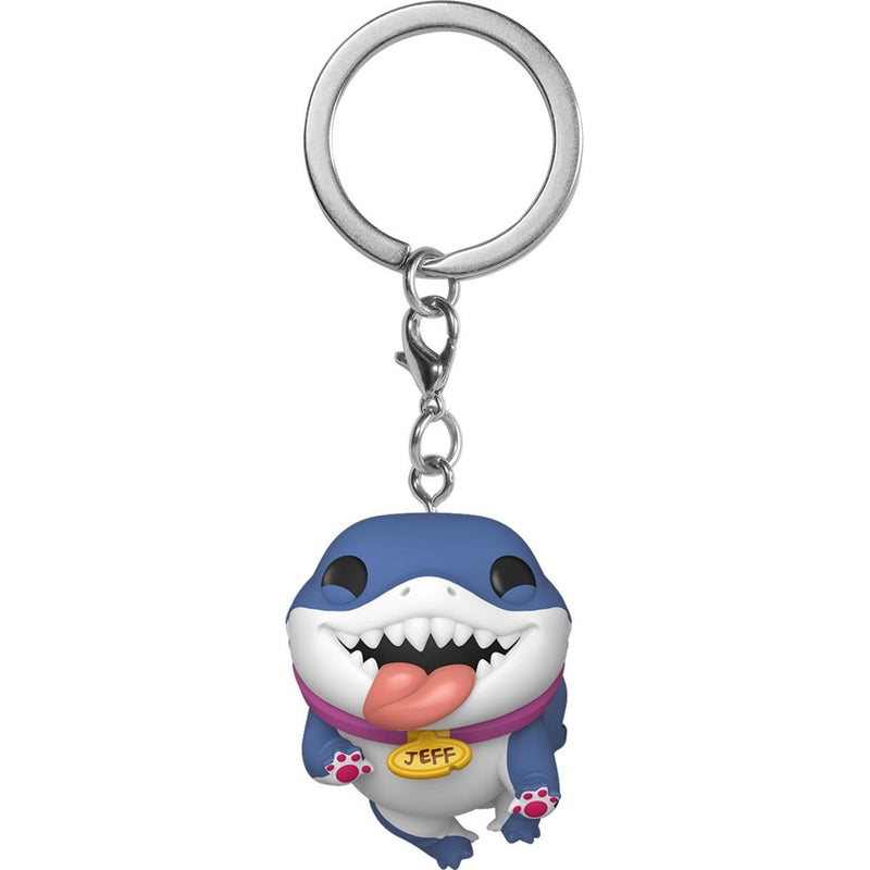 FUNKO POCKET POP KEYCHAIN MARVEL RIVAL JEFF THE LAND SHARK - NIB SEALED