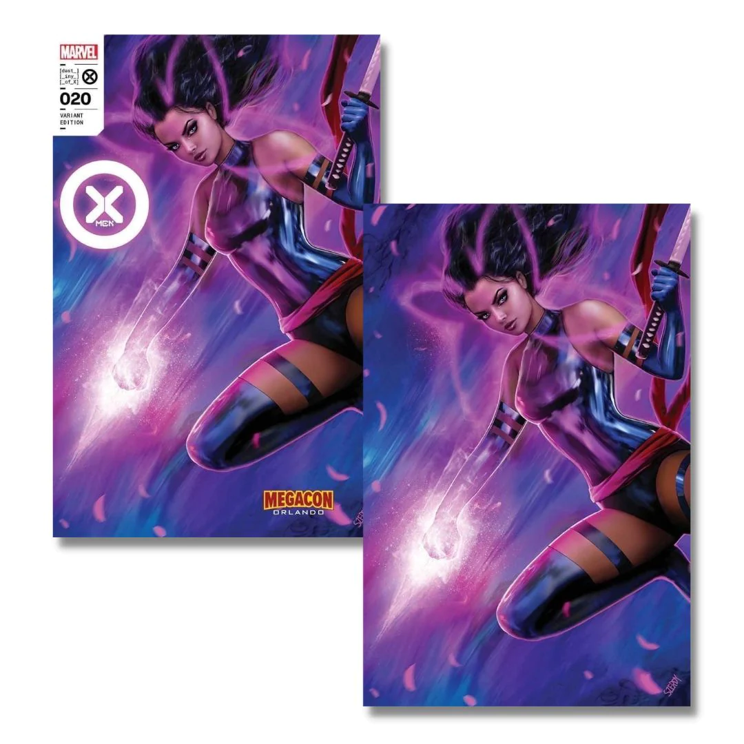 X-MEN #20 EXCLUSIVE MEGACON TRADE/VIRGIN - SZERDY - PSYLOCKE