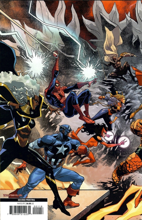 1:25 GODZILLA vs. FANTASTIC FOUR #1 VIRGIN WRAPAROUND 2ND PRINT - LOW PRINT