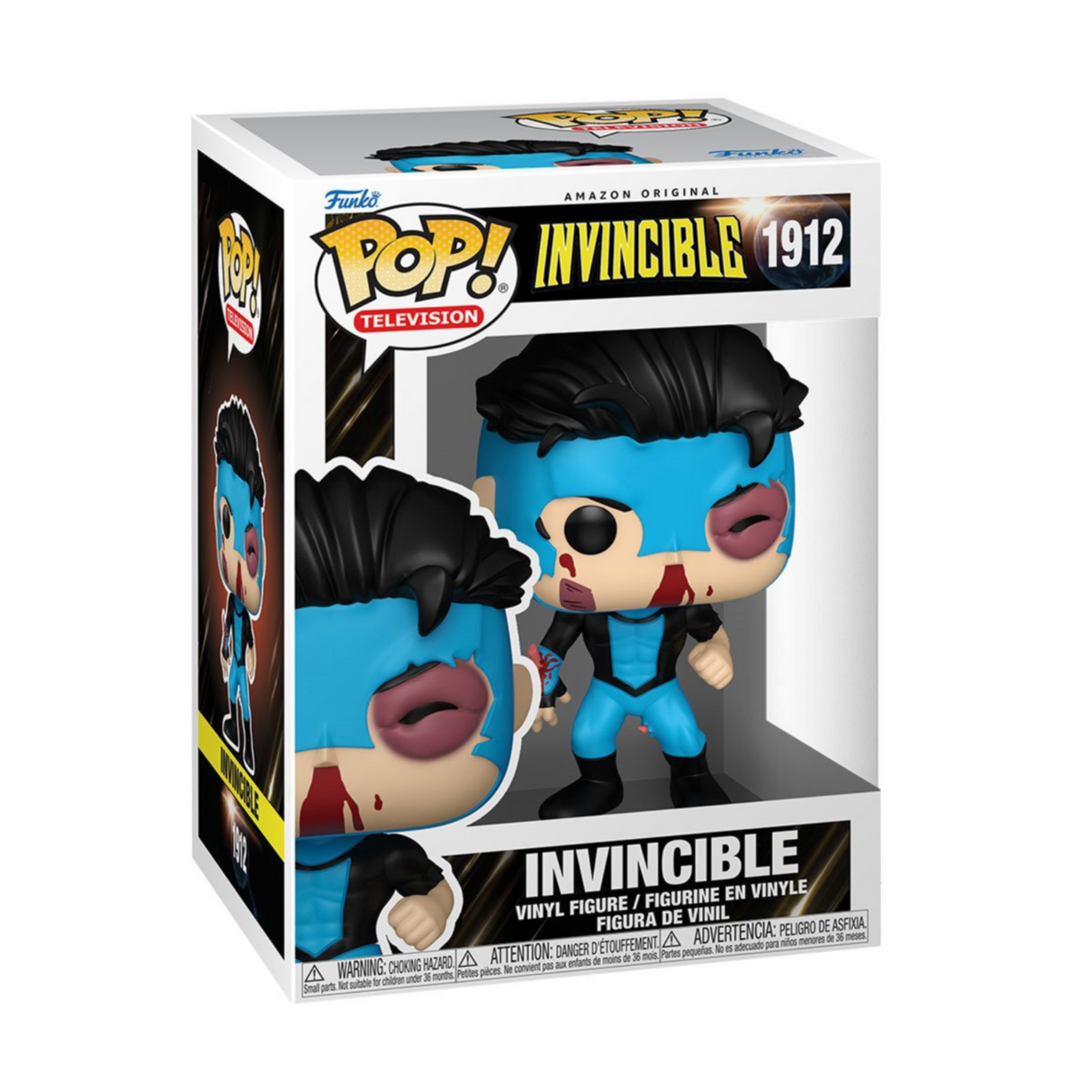INVINCIBLE BATTLE DAMAGE  FUNKO POP! VINYL #1912 - NEW IN BOX