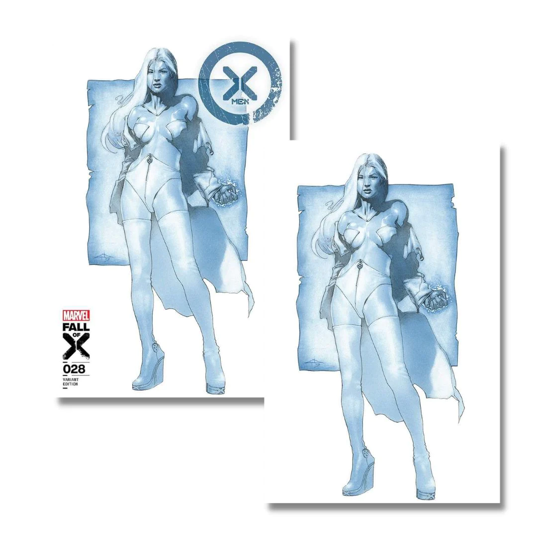 X-MEN #28 VIRGIN/TRADE EXCLUSIVE - GABRIELE DELL’OTTO - EMMA FROST - FALL OF X