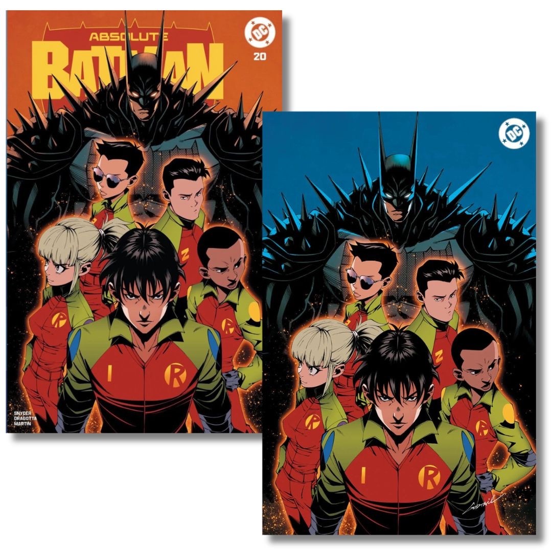 ABSOLUTE BATMAN #20 VIRGIN & TRADE EXCLUSIVE SET - GODTAIL - 1st ROBINS