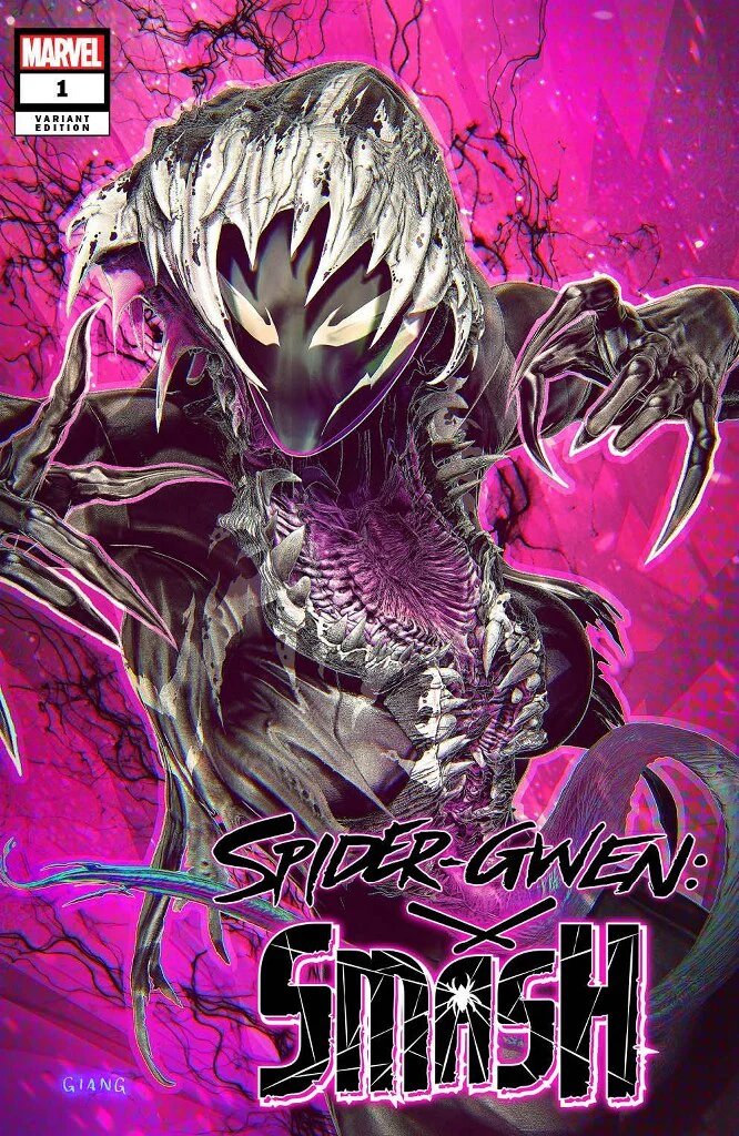 SPIDER-GWEN SMASH #1 MEGACON EXCLUSIVE VIRGIN/TRADE - GWENOM - JOHN GIANG
