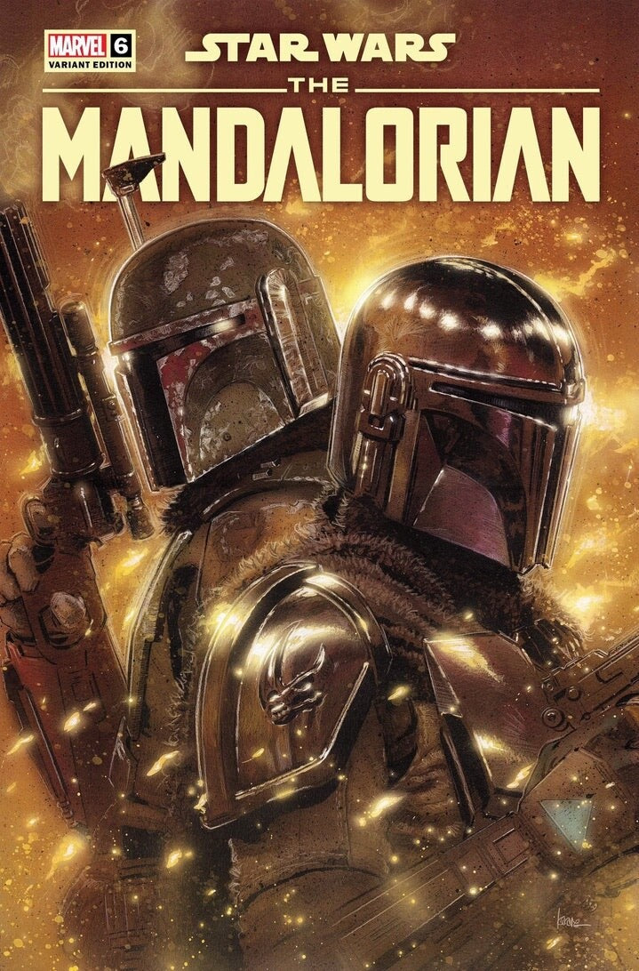 STAR WARS MANDALORIAN SEASON 2 #6 EXCLUSIVE VIRGIN/TRADE - ANDREWS - BOBA FETT