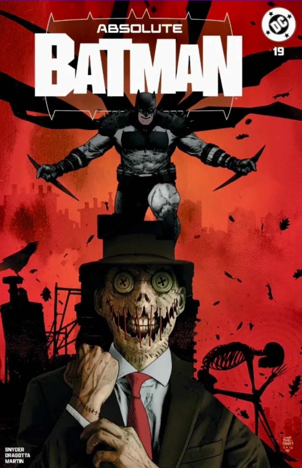 ABSOLUTE BATMAN #19 TRADE EXCLUSIVE - TIM BRADSTREET - 1ST SCARECROW