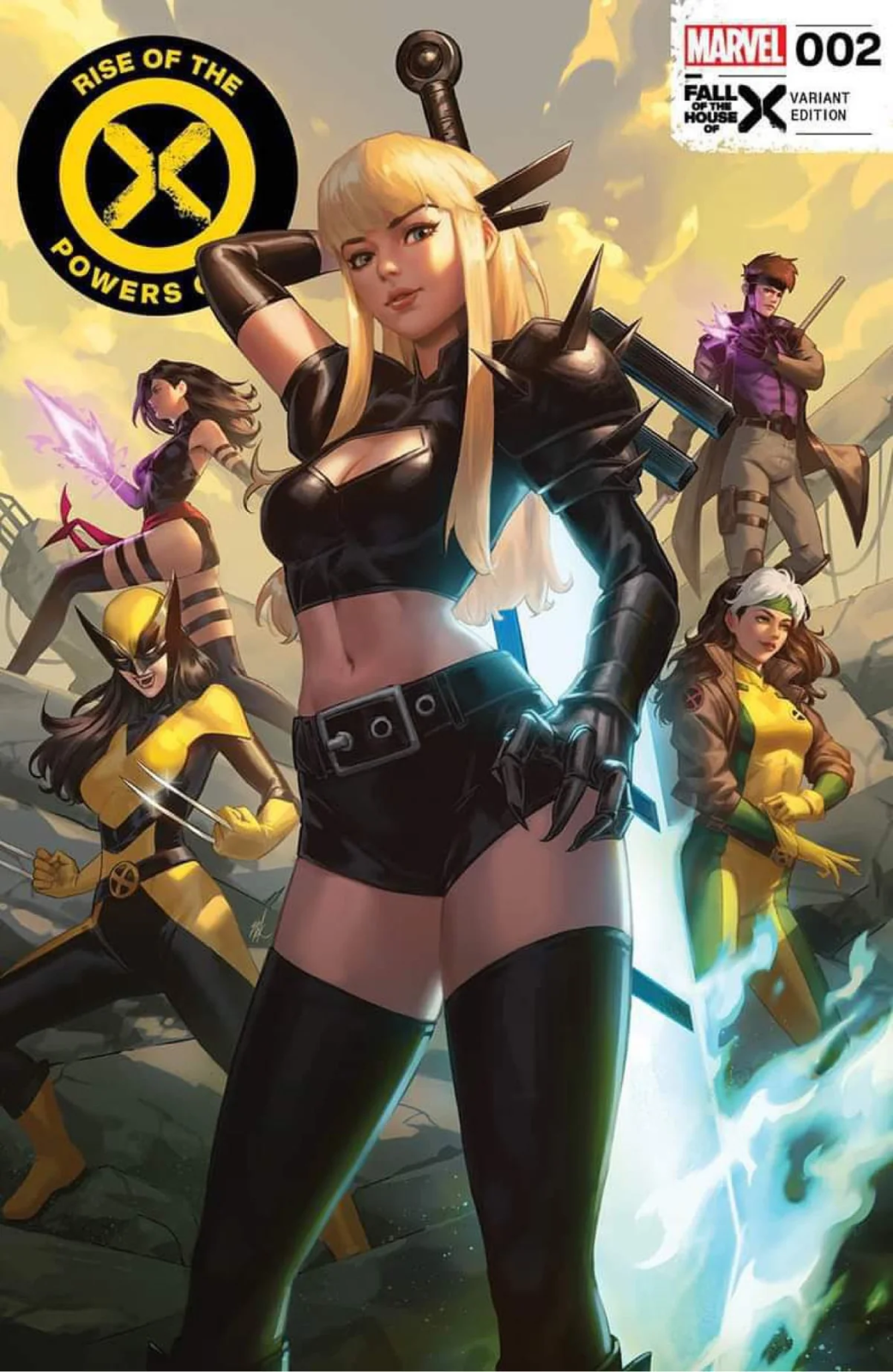 X-MEN RISE OF POWERS OF X #2 EXCLUSIVE VIRGIN/TRADE - EJIKURE - MAGIK