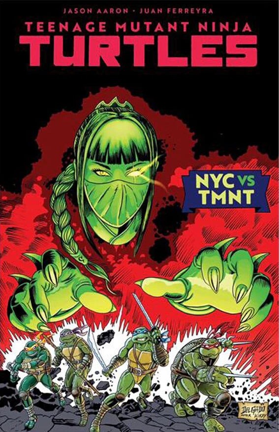 TEENAGE MUTANT NINJA TURTLES #9 EXCLUSIVE FANTASTIC FOUR HOMAGE - DELGADO