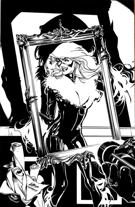 1:25 AMAZING SPIDER-MAN #2 VIRGIN B&W 2nd Print LOW PRINT - BLACK CAT - LOBOS