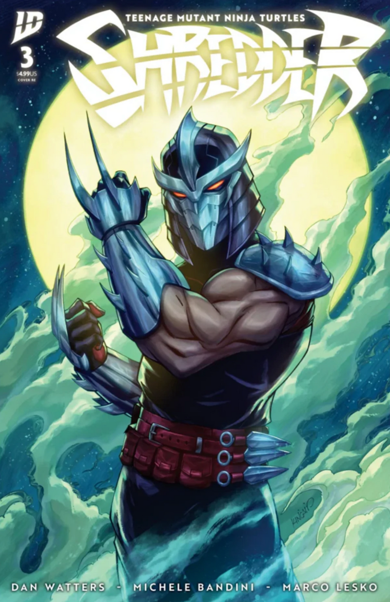 TMNT SHREDDER #3 VIRGIN FOIL & TRADE EXCLUSIVE - KINCAID  LTD 500