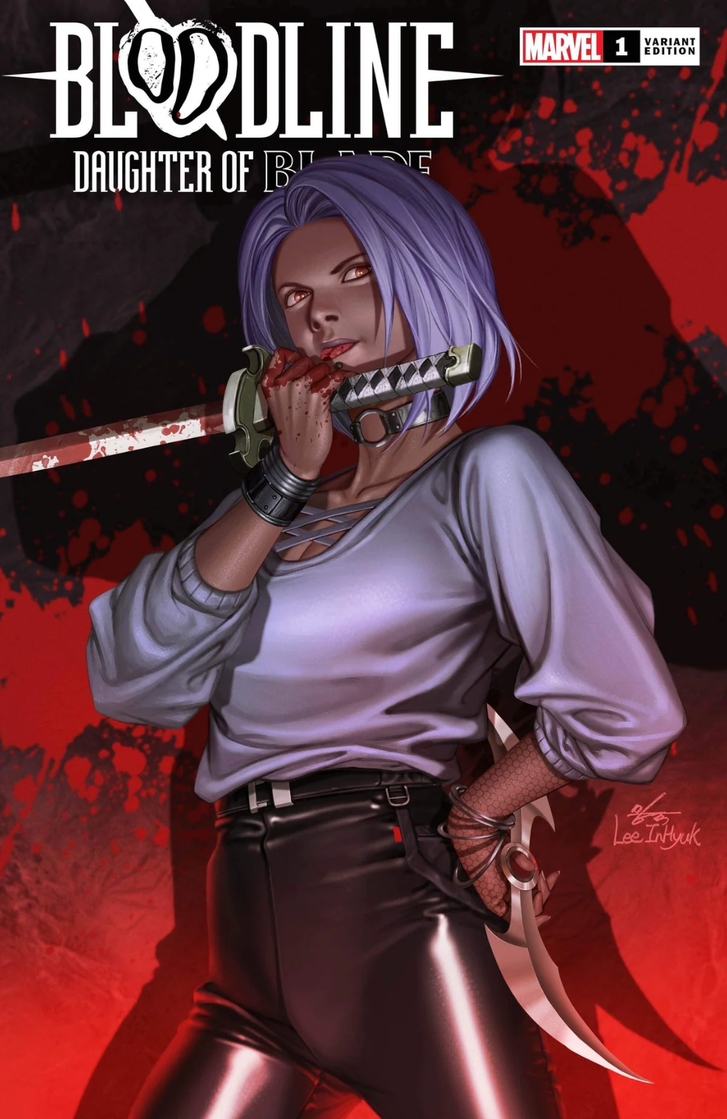 BLOODLINE DAUGHTER OF BLADE #1 EXCLUSIVE VIRGIN/TRADE - INHYUK LEE - MCU?!?