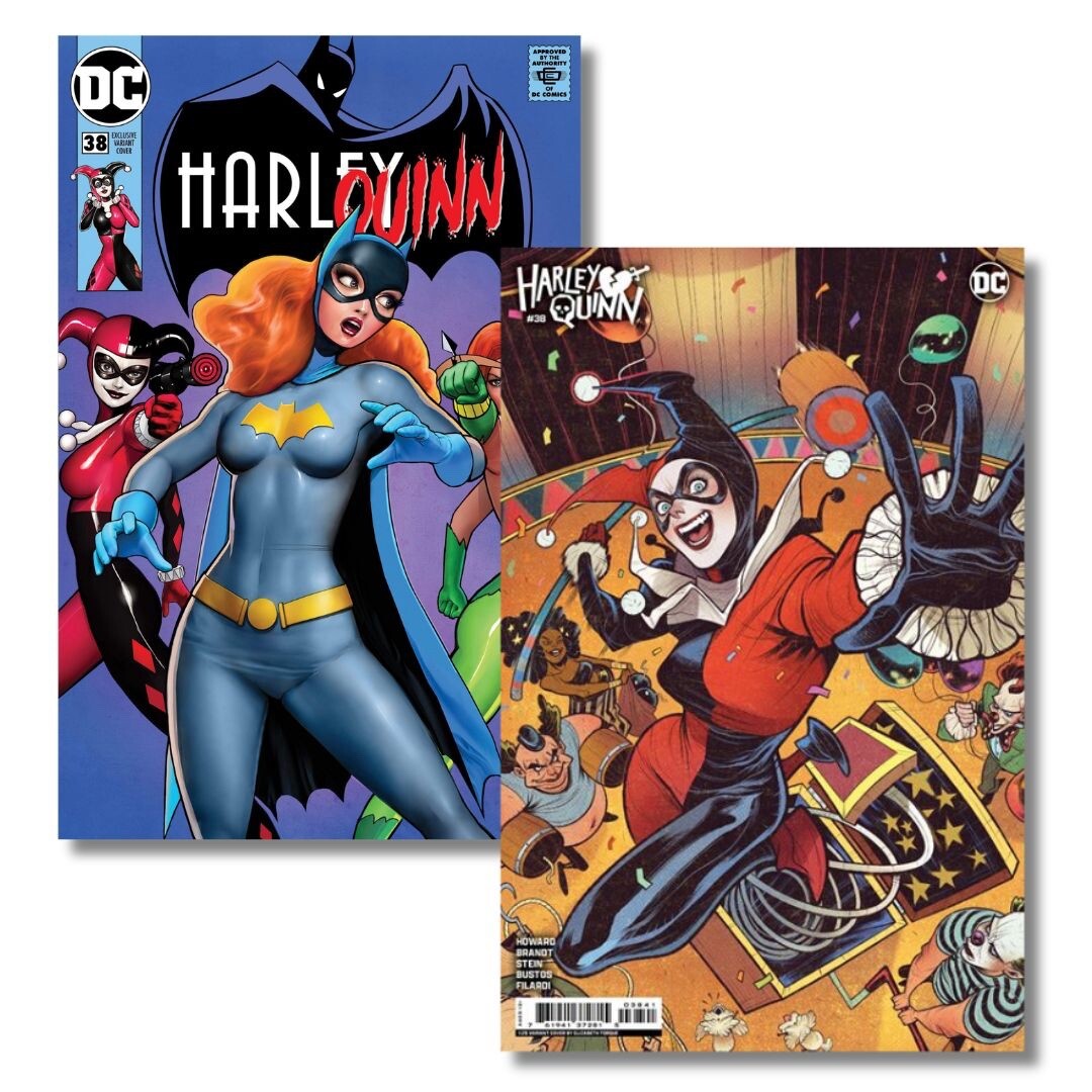 HARLEY QUINN #38 1:25 INCENTIVE & EXCLUSIVE TRADE HOMAGE - TORQUE & SZERDY