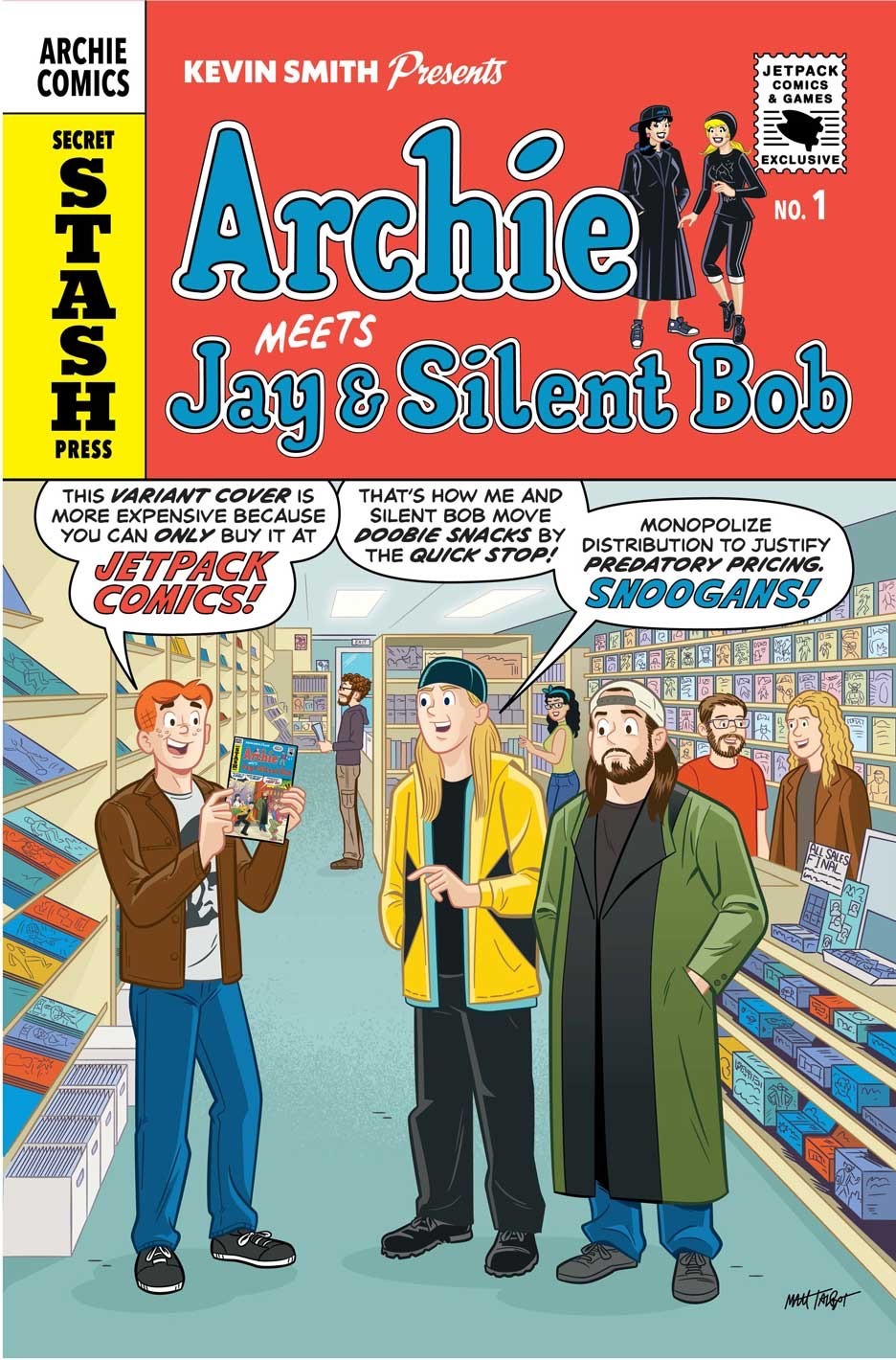 ARCHIE MEETS JAY & SILENT BOB #1 EXCLUSIVE - TALBOT  LTD 250