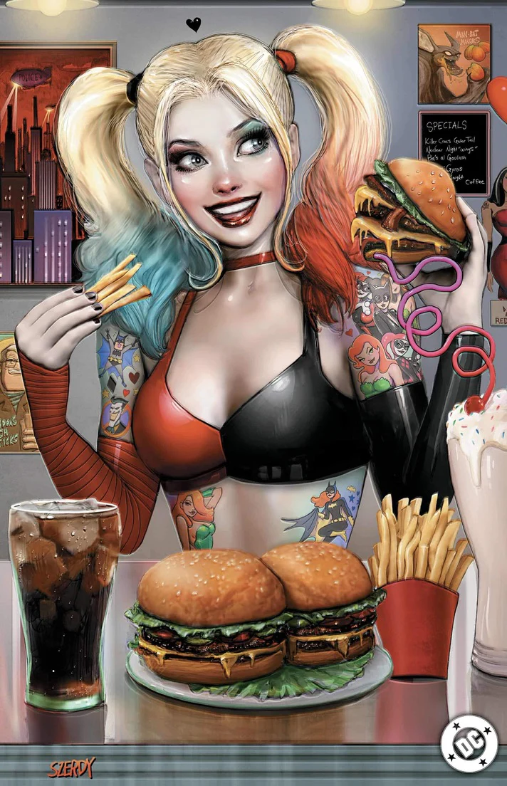 HARLEY QUINN #45 & POISON IVY #27 EXCLUSIVE CONNECTING VIRGIN SET - SZERDY