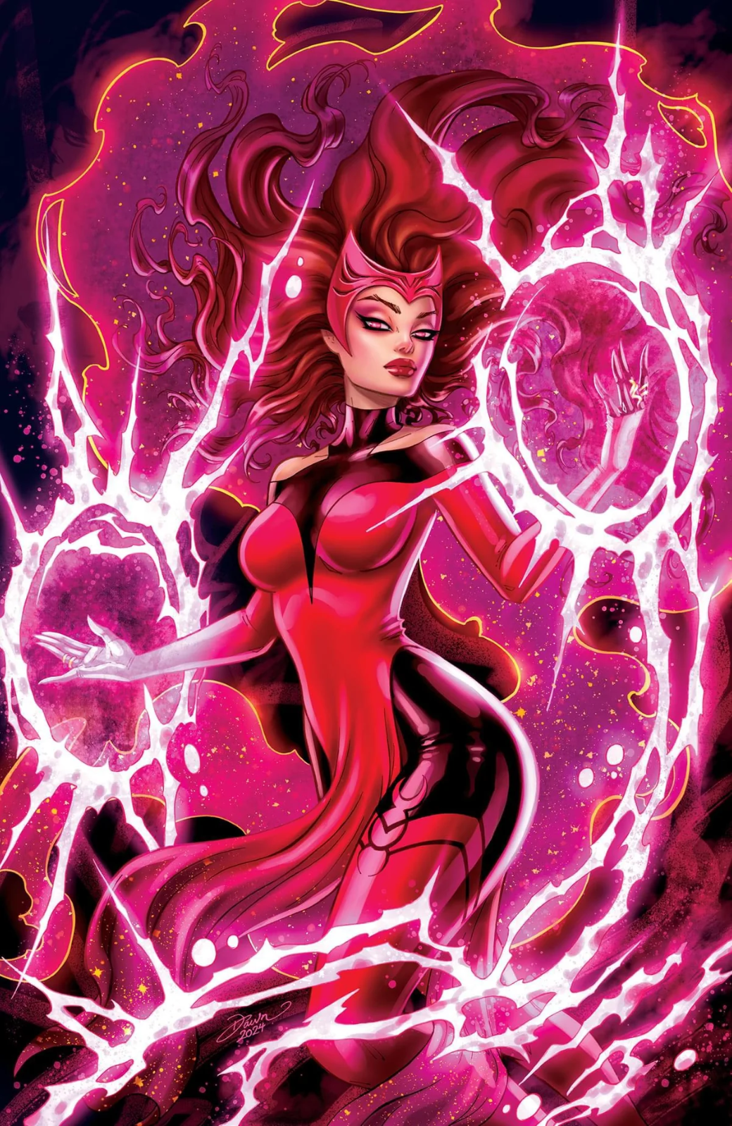 SCARLET WITCH #1 EXCLUSIVE VIRGIN/TRADE DALLAS EXPO - DAWN MCTEIGUE - LTD 1K