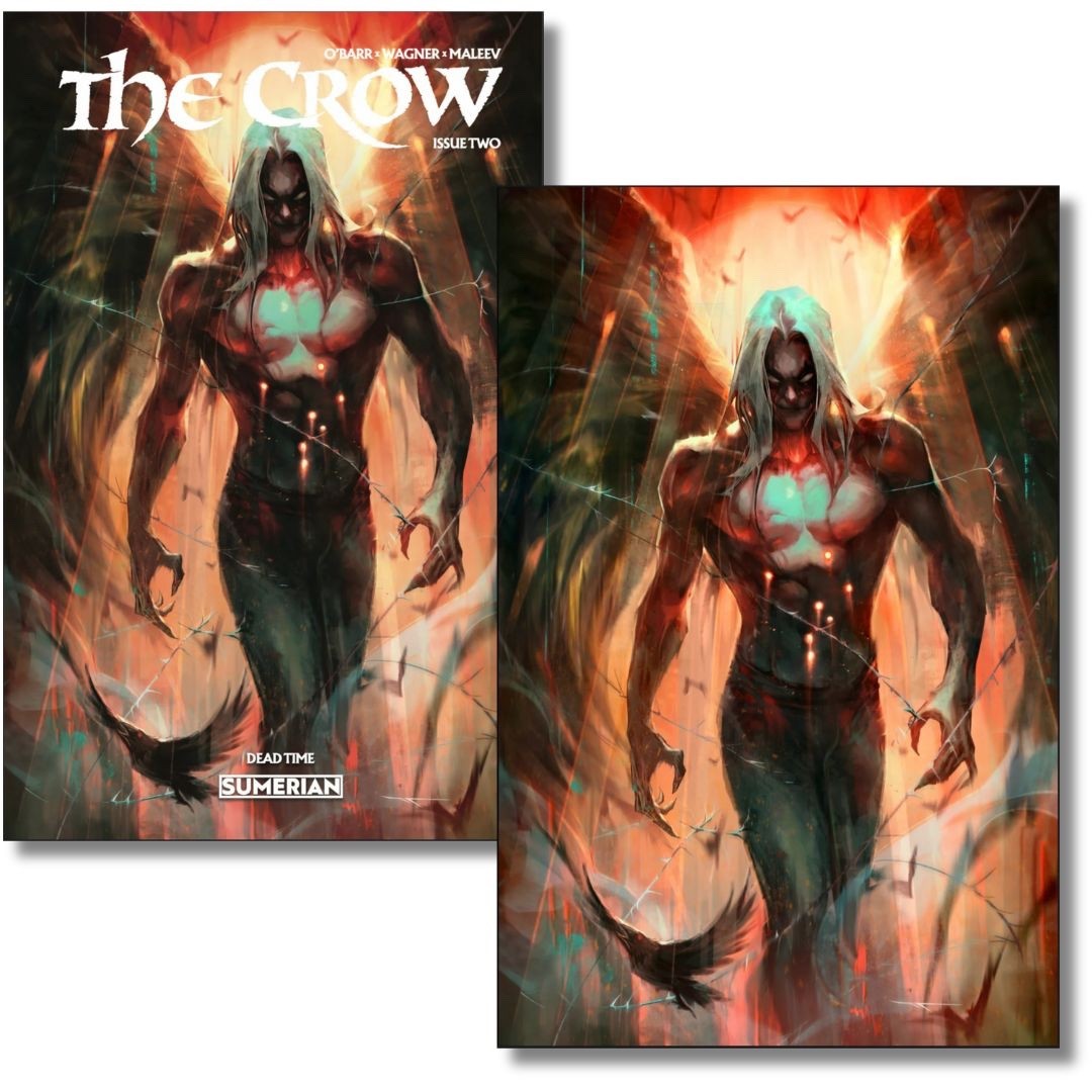 THE CROW DEAD TIME #2 EXCLUSIVE VIRGIN & TRADE - LTD 40 - IVAN TAO