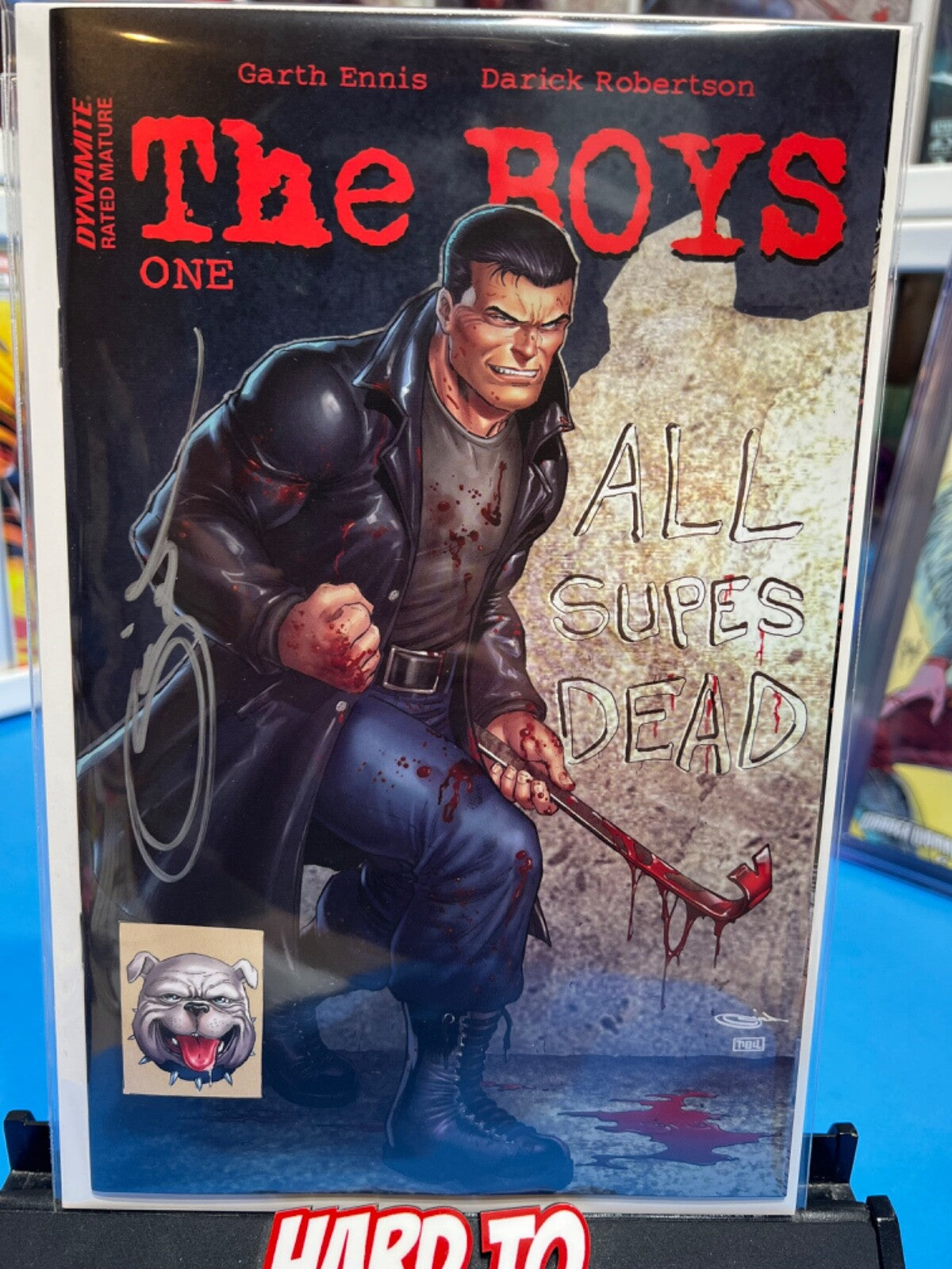 THE BOYS #1 SIGNED EXCLUSIVE TRANSFORMERS 5 HOMAGE LTD 250 - SHAH (2025)