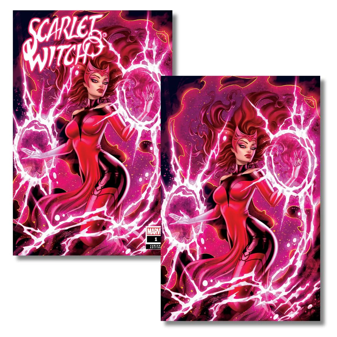 SCARLET WITCH #1 EXCLUSIVE VIRGIN/TRADE DALLAS EXPO - DAWN MCTEIGUE - LTD 1K