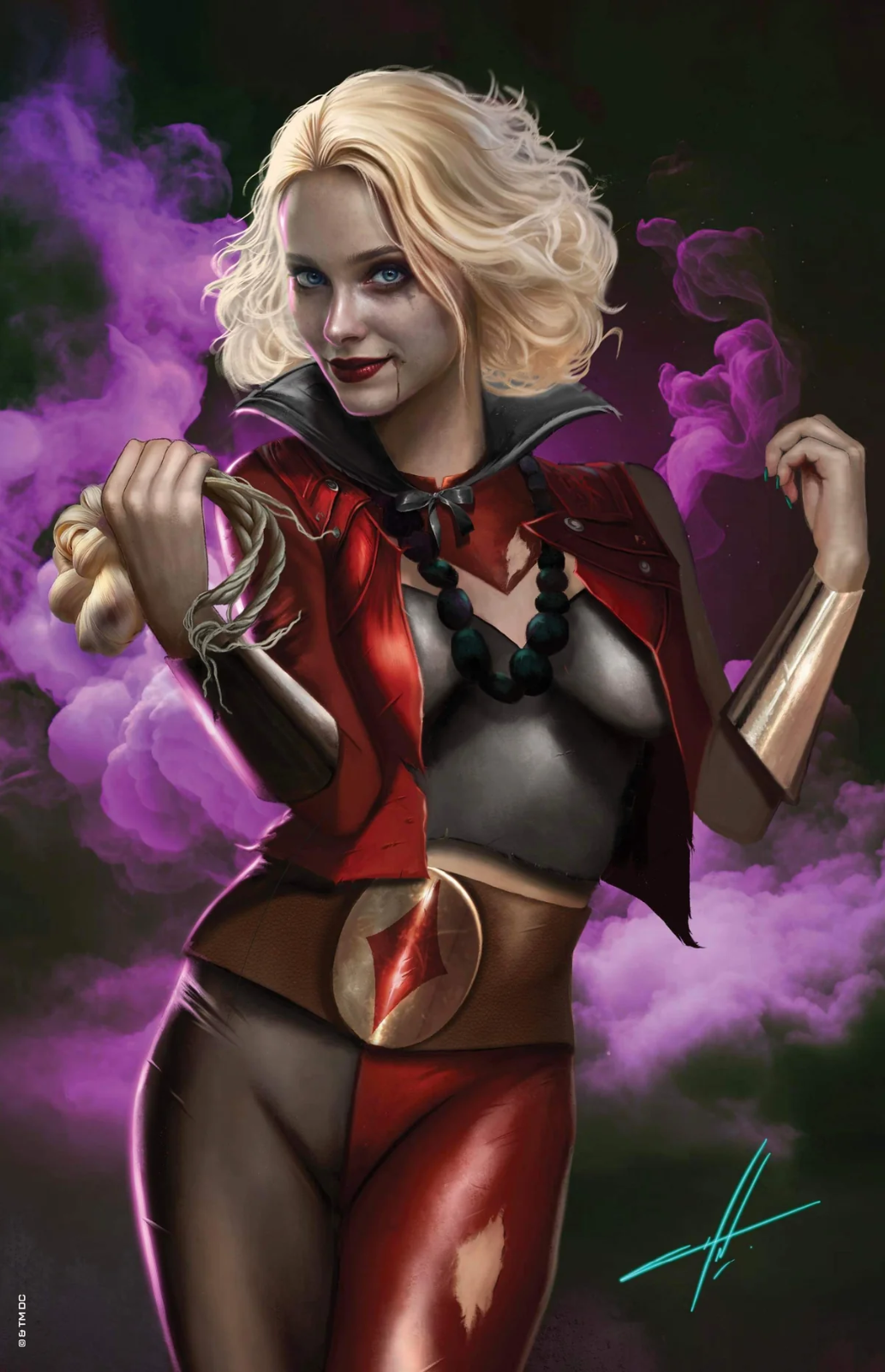 KNIGHT TERRORS HARLEY QUINN #1 EXCLUSIVE VIRGIN/TRADE CARLA COHEN