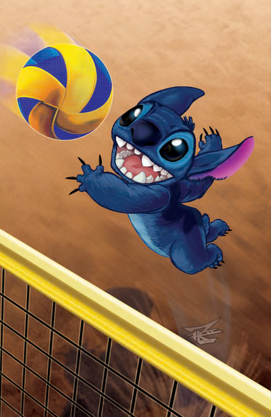 LILO & STITCH #1 MEGACON EXCLUSIVE VIRGIN/TRADE - RON LEARY