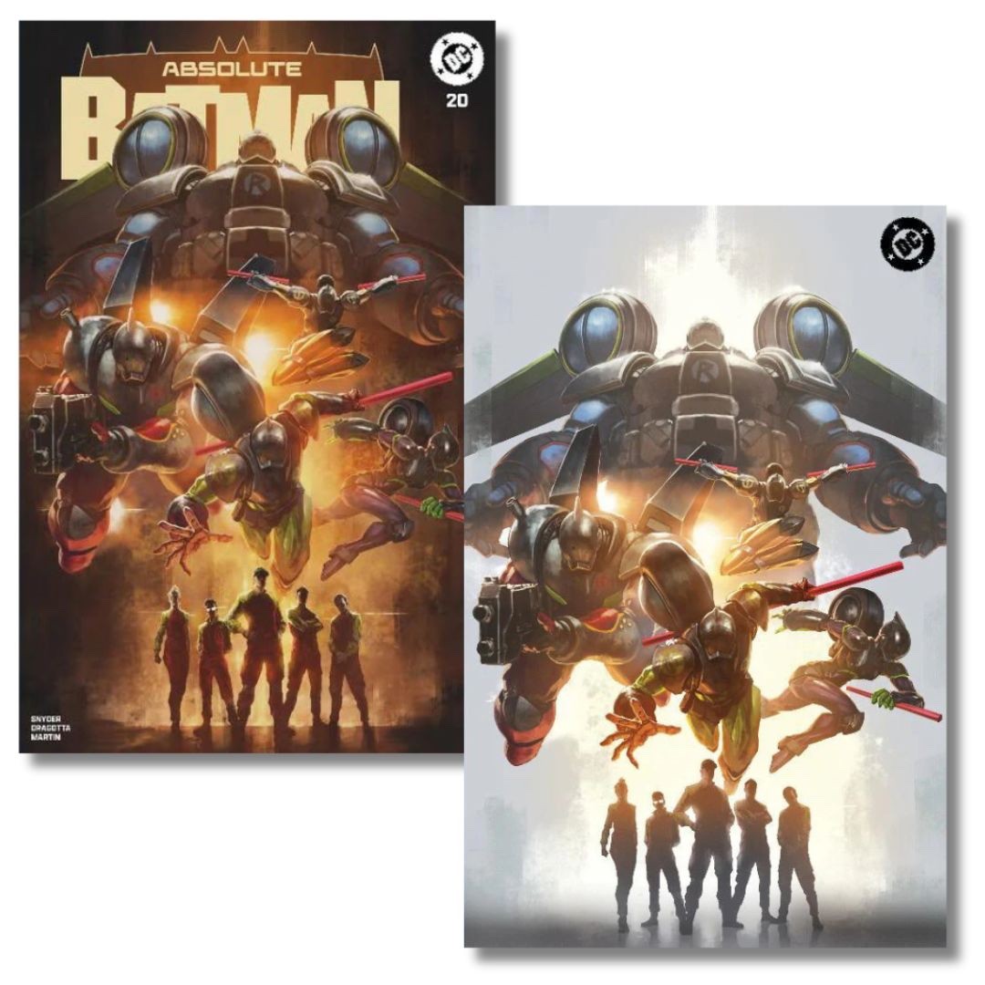 ABSOLUTE BATMAN #20 VIRGIN & TRADE EXCLUSIVE SET - SKAN - 1st ROBINS