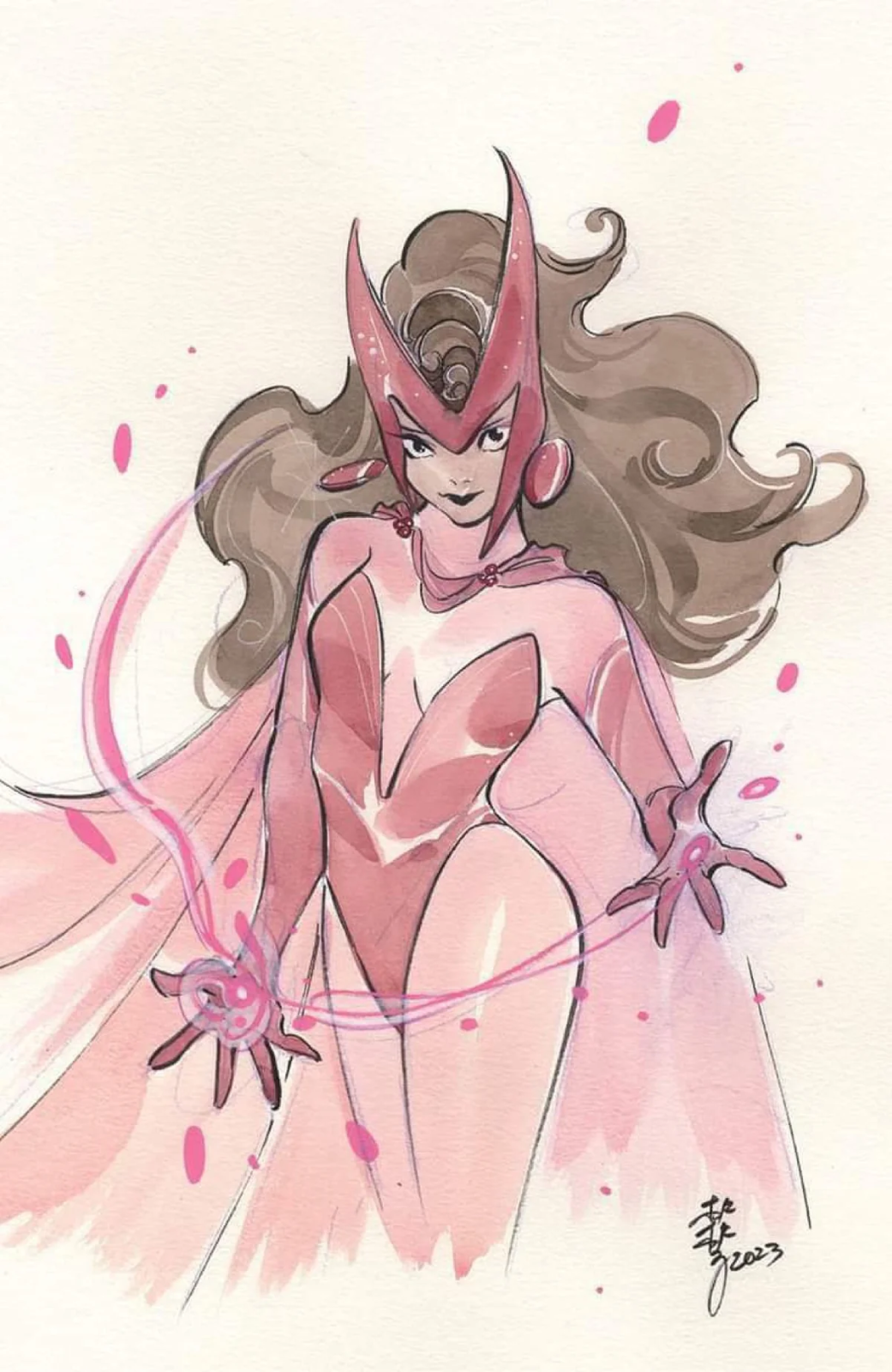 SCARLET WITCH & QUICKSILVER #1 EXCLUSIVE VIRGIN/TRADE - PEACH MOMOKO - X-MEN
