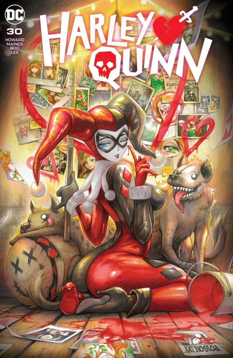 HARLEY QUINN #30 EXCLUSIVE VIRGIN/TRADE - HOT NEW ARTIST RACHTA LIN