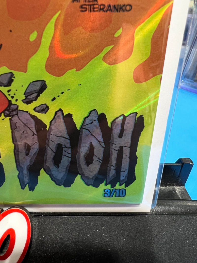 DO YOU POOH EXCLUSIVE LAVA FOIL HULK HOMAGE LTD 10 COPIES!