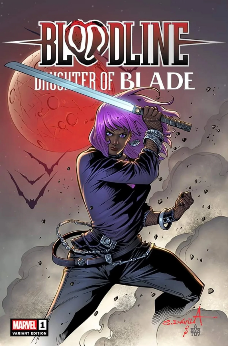 BLOODLINE DAUGHTER OF BLADE #1 EXCLUSIVE VIRGIN/TRADE - DAVILA - MCU?!?