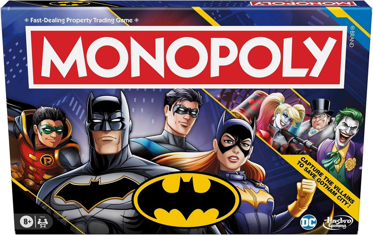 MONOPOLY BATMAN EDITION BOARD GAME SEALED NIB