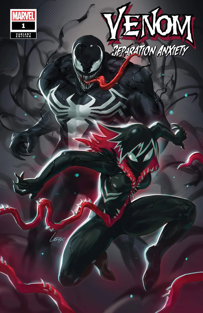 VENOM SEPARATION ANXIETY #1 EXCLUSIVE VIRGIN/TRADE - GWENOM - LEIRIX - LTD 600