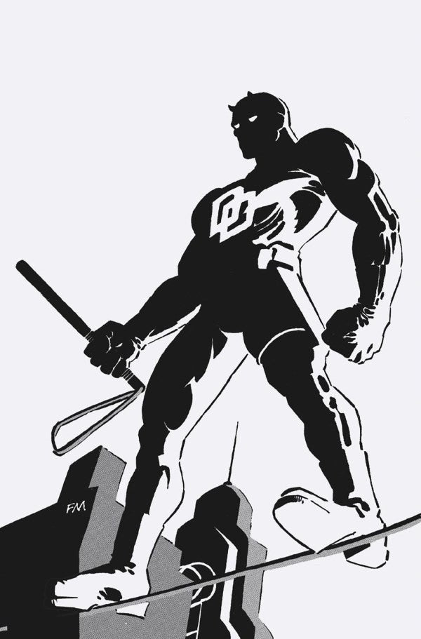 1:25 DAREDEVIL COLD DAY IN HELL #2 2nd PRINT B&W VIRGIN INCENTIVE  Frank Miller