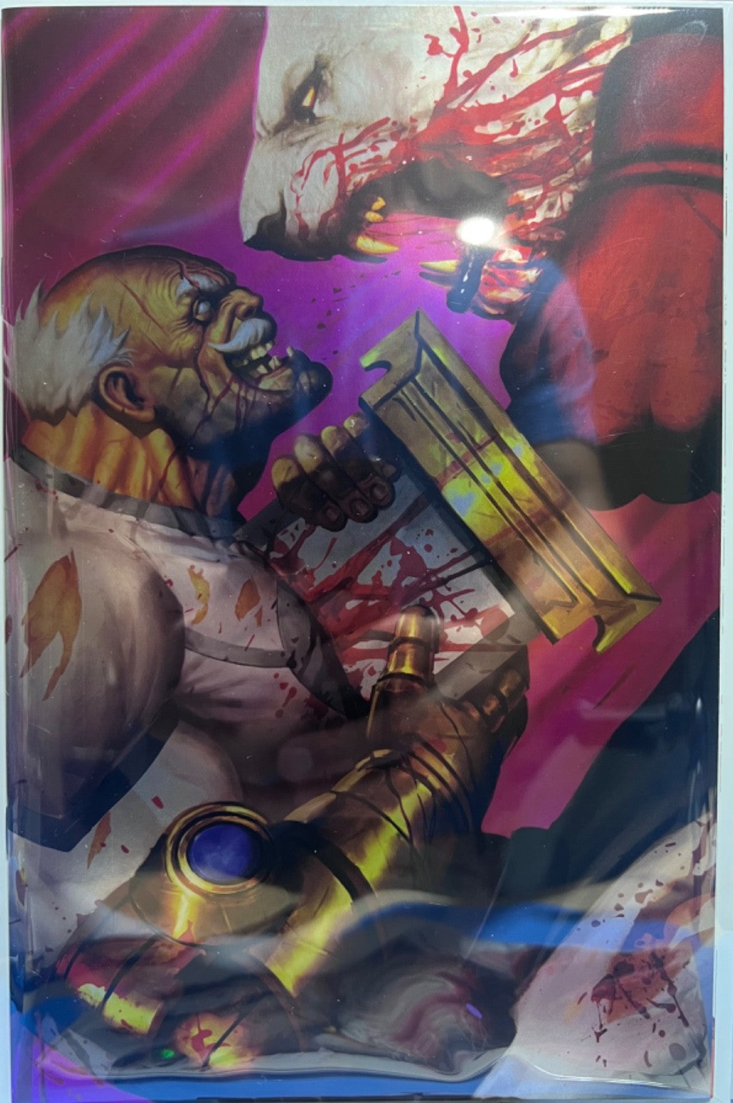 INVINCIBLE UNIVERSE BATTLE BEAST #12 VIRGIN FOIL FAN EXPO EXCLUSIVE - BARTLING