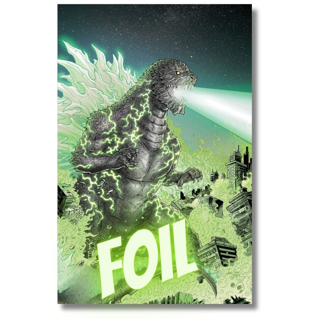 GODZILLA KAI-SEI #6 EXCLUSIVE FOIL & TRADE - LYMAN LTD 500