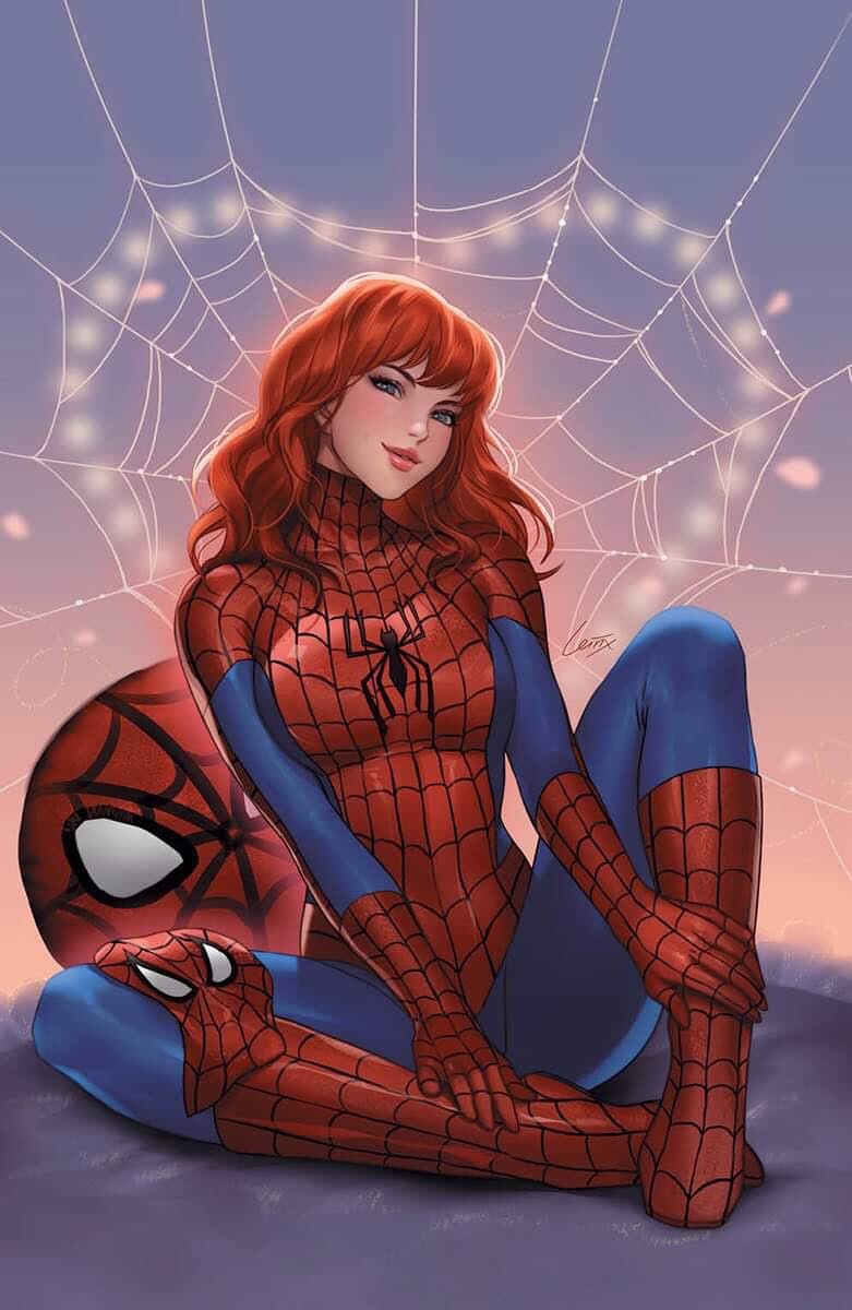 AMAZING SPIDER-MAN #36 EXCLUSIVE VIRGIN/TRADE SET LEIRIX - MARY JANE VALENTINE