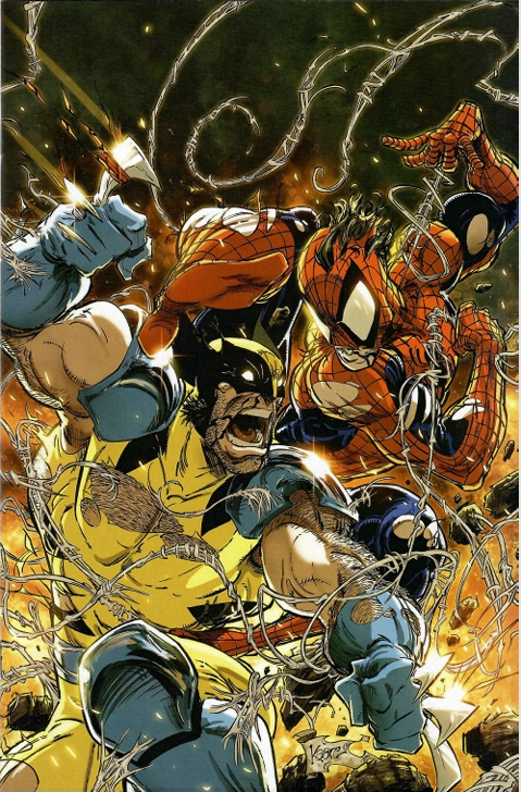 1:100 SPIDER-MAN & WOLVERINE #2 VIRGIN INCENTIVE - KAARE ANDREWS