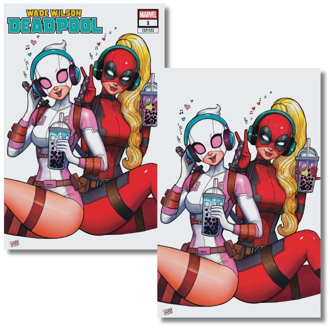 WADE WILSON DEADPOOL #1 EXCLUSIVE VIRGIN/TRADE - SZERDY - GWENPOOL & LADY DEADPO