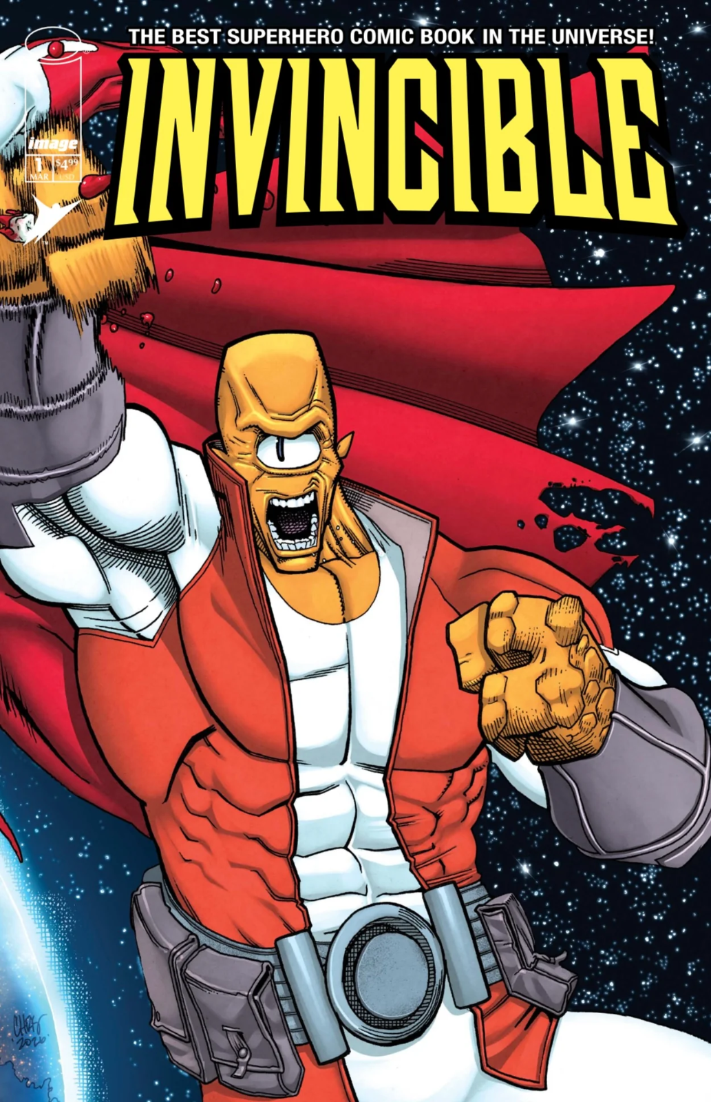 INVINCIBLE #1 CONVENTION EXCLUSIVE FACSIMILE - ALLEN VS OMNI-MAN - JOHNSON
