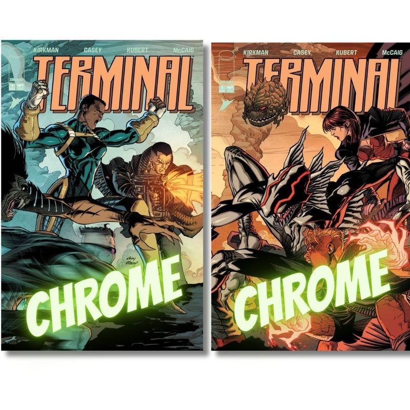 TERMINAL #1 CONNECTING COVER SETS - CHROME & REG - KIRKMAN - PRESALE 07/22/26