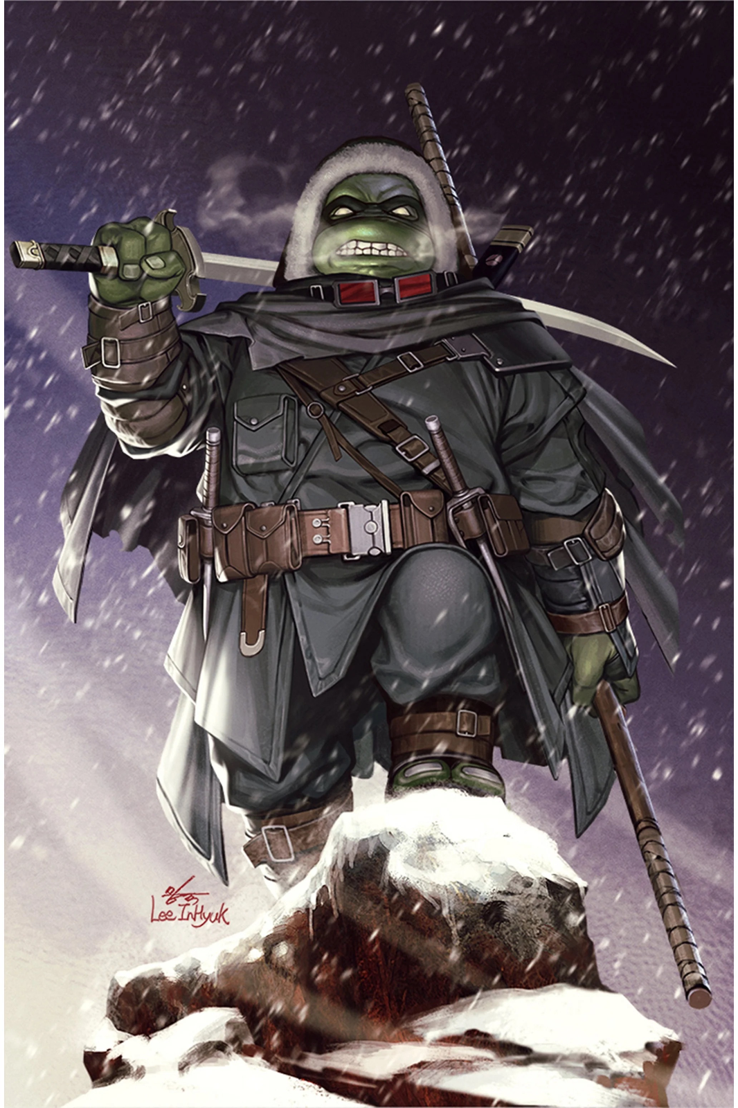 TMNT LAST RONIN LOST YEARS #1 ~ INHYUK  VIRGIN EXCLUSIVE